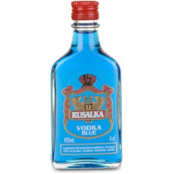 Botella pequeña Vodka Azul Rusalka Blue