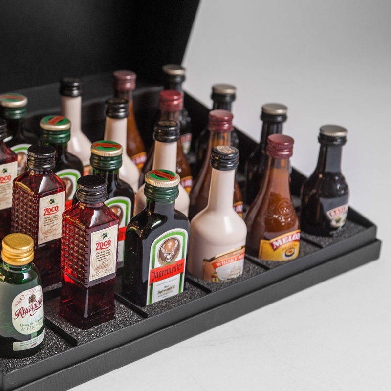 Pack botellitas mini botellas miniaturas de licores las mejores marcas