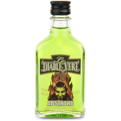 Botellita Miniatura Absenta El Diablo Verde