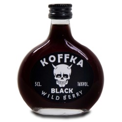 Mini bottle Koffka Vodka Black