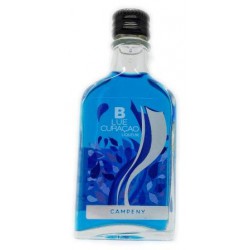 Botellita Licor Blue Curaçao Campeny