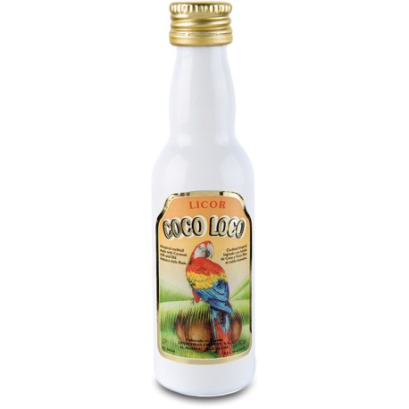 Botellitas, mini botellas y miniaturas de licor Coco Loco al mejor