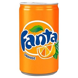 Can Fanta Orange Mini 200 ml