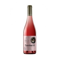 Small bottle of rosé wine FAUSTINO VII