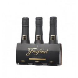 Pack 3 Botellas pequeñas Cava Freixenet Cordon Negro