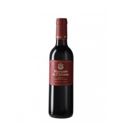 Small bottle Of Red Wine Marques de Caceres