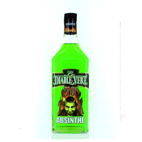 Petaca Absenta El Diablo Verde 20 cl