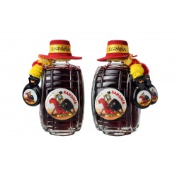 Mini bouteille Sangria Flamencos