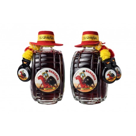 Mini bouteille Sangria Flamencos