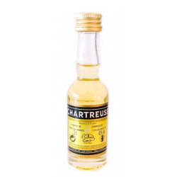 Botellita Miniatura Chartreuse Amarillo