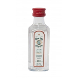 Botellita Miniatura Bombay Dry Gin