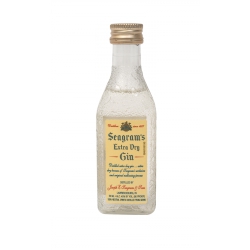 Botellita Miniatura Seagram's Extra Dry Gin