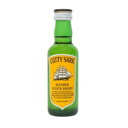 Botellita Miniatura Cutty Sark Scotch Whisky