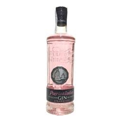 Mini botella Ginebra Puerto de Indias Rosa